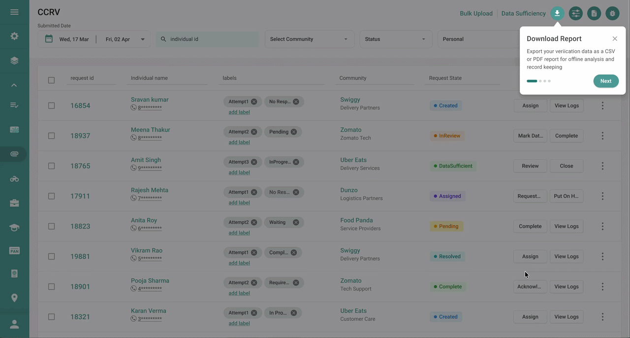 Persistent contextual toolbar with high-frequency actions